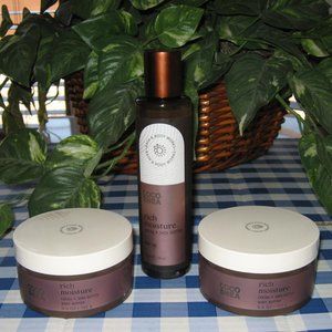 BBW Coco Shea Rich Moisture Body Oil & Body Butter Lot of 3 New
